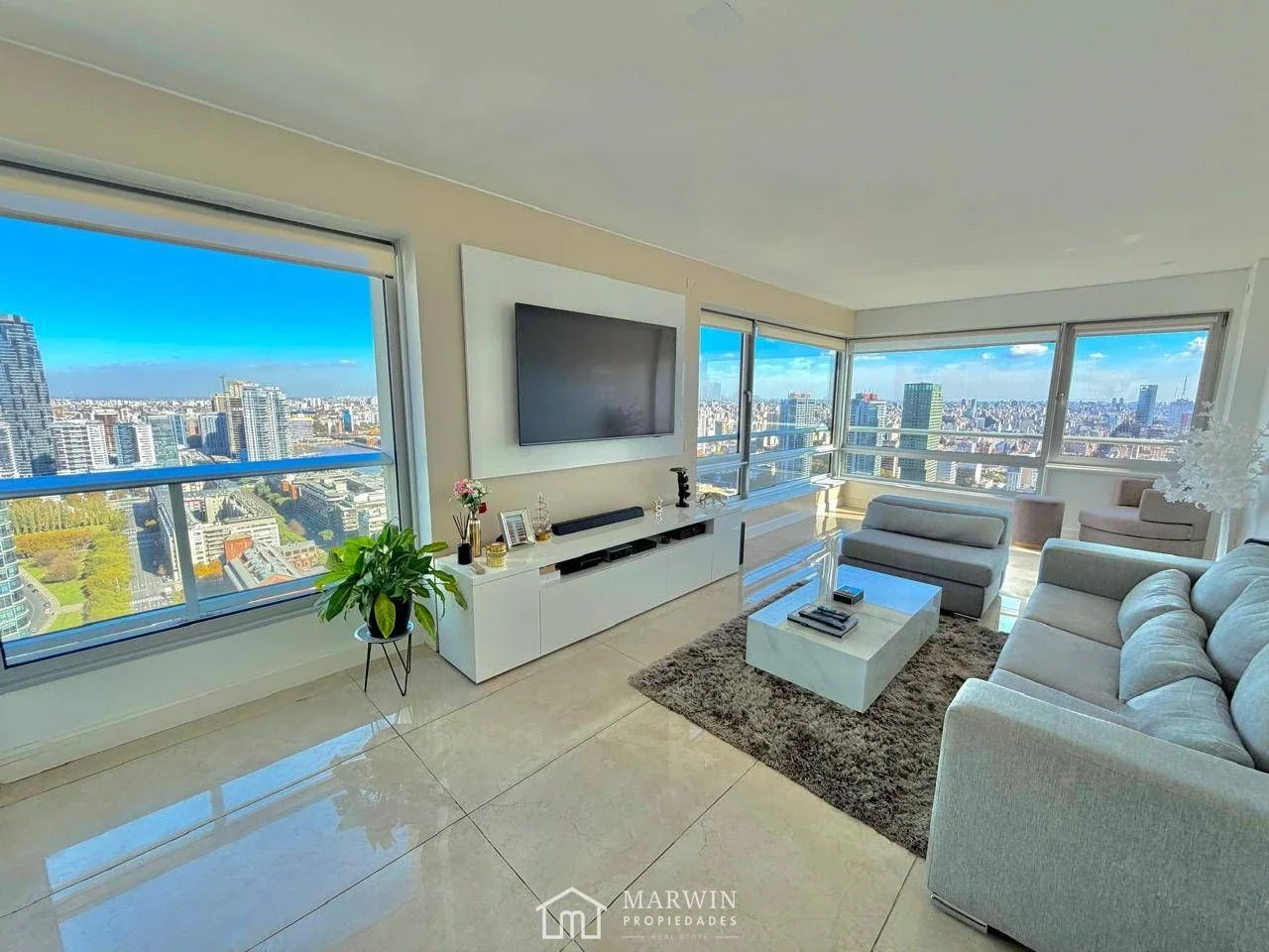 Le Parc Boulevard Puerto Madero | Piso 35 con Vista Abierta | 2 Ambientes - Imagen 2