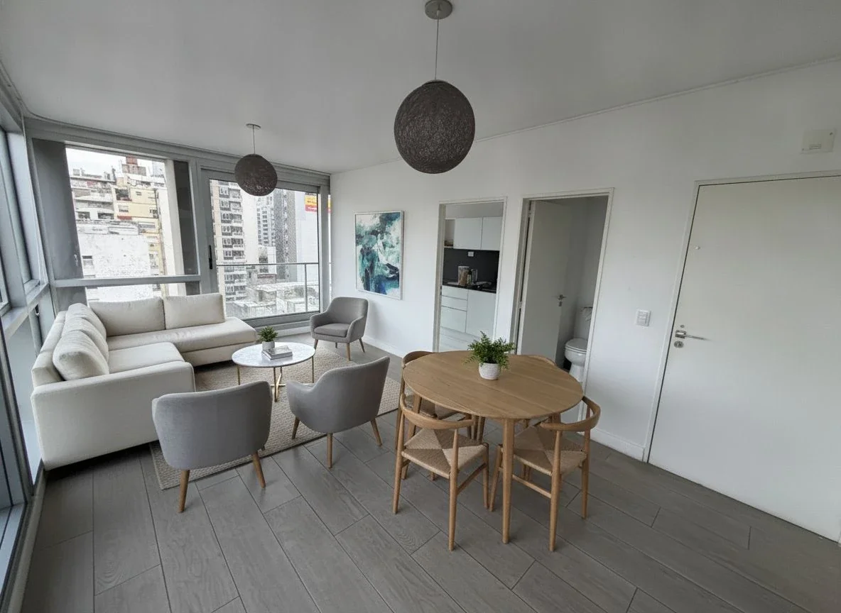 ALQUILER DPTO 2 AMB PISO ALTO CON BALCÓN, FULL AMENITIES Y SEGURIDAD - Imagen 3