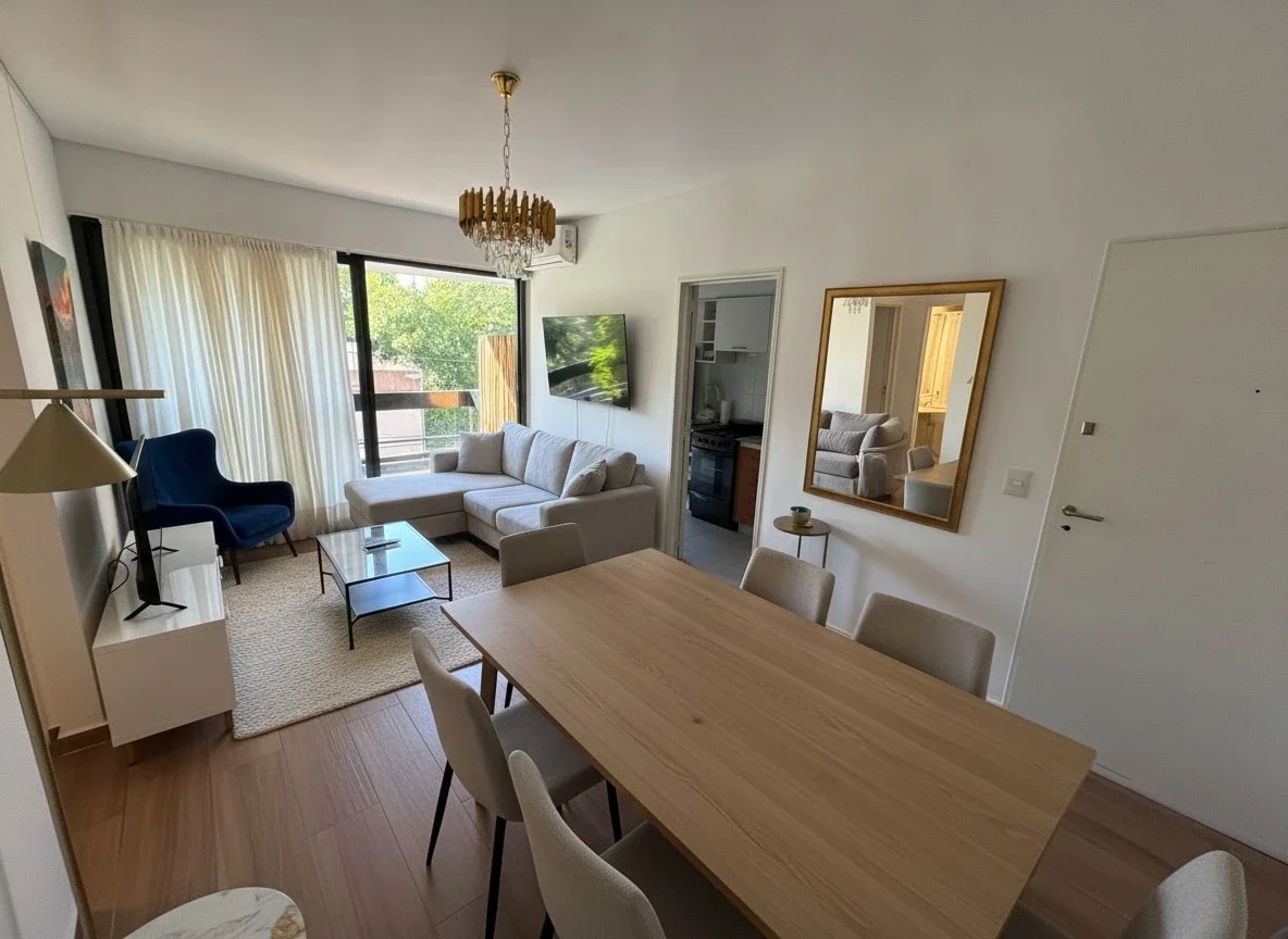 VENTA DPTO 2 AMB CON BALCÓN Y COCHERA NÚÑEZ - Imagen 1