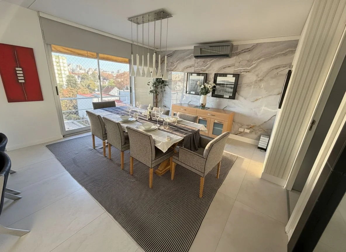 VENTA SEMIPISO 3 AMB CON  AMPLIO ESCRITORIO, BALCÓN TERRAZA, COCHERA Y AMENITIES - Imagen 4
