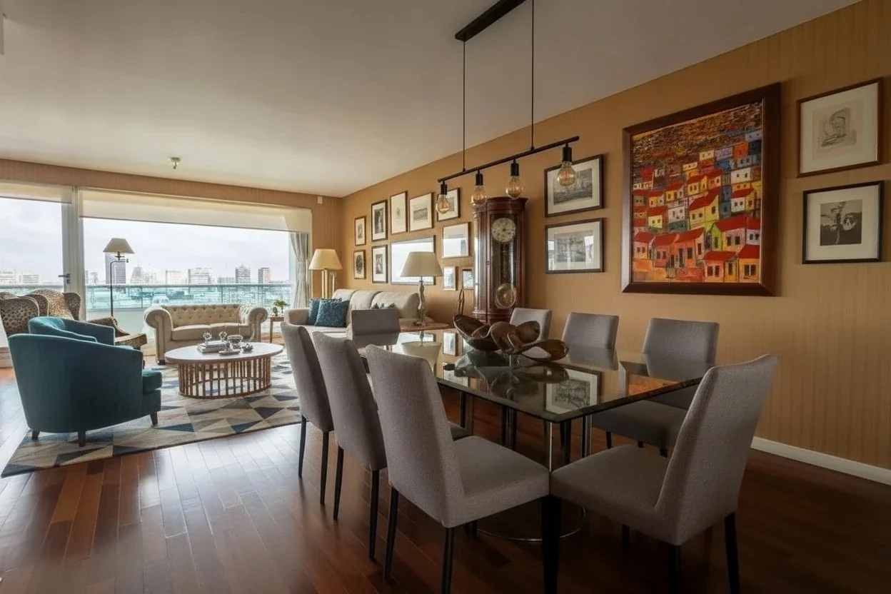 VENTA DPTO 3 AMB VISTA PANORÁMICA CON COCHERA- TORRE DE CATEGORÍA PUERTO MADERO - Imagen 4