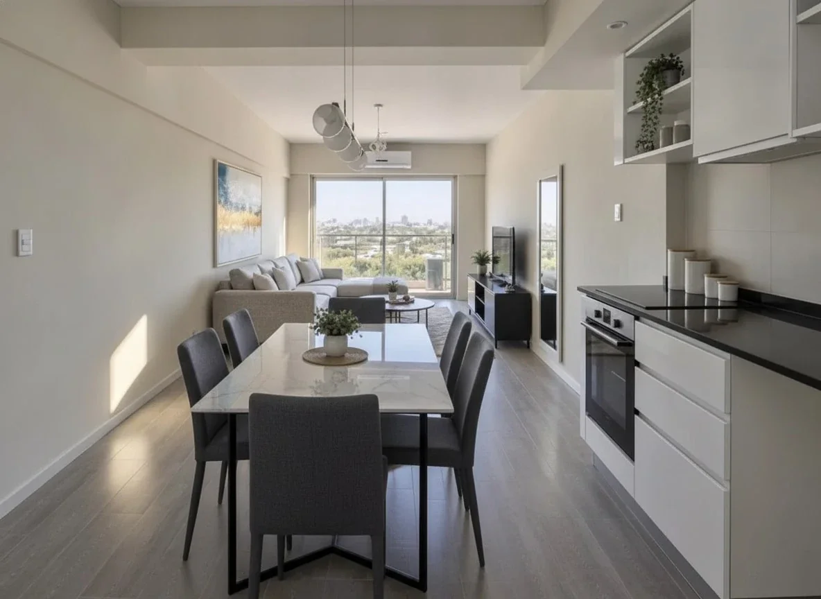 VENTA DPTO 2 AMB CON BALCÓN PISO ALTO VISTA PANORÁMICA Y FULL AMENITIES - Imagen 3