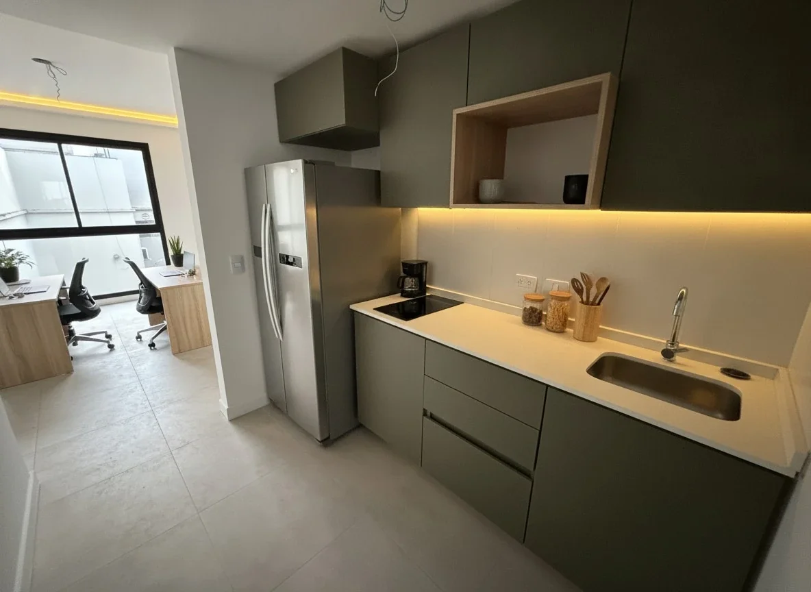 VENTA OFICINA PISO ALTO CON BALCÓN A ESTRENAR BELGRANO - Imagen 2