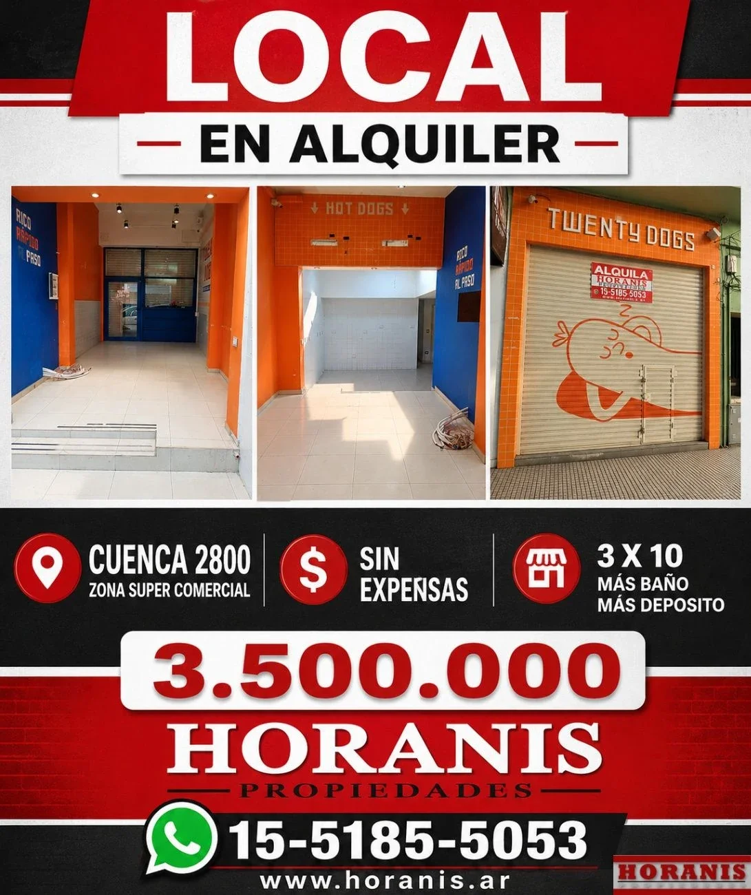Local comercial en alquiler ubicado en Villa del Parque - Imagen 2