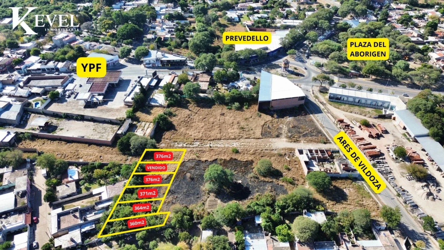 LOTES A 100M DE PLAZA DEL ABORIGEN - Imagen 1
