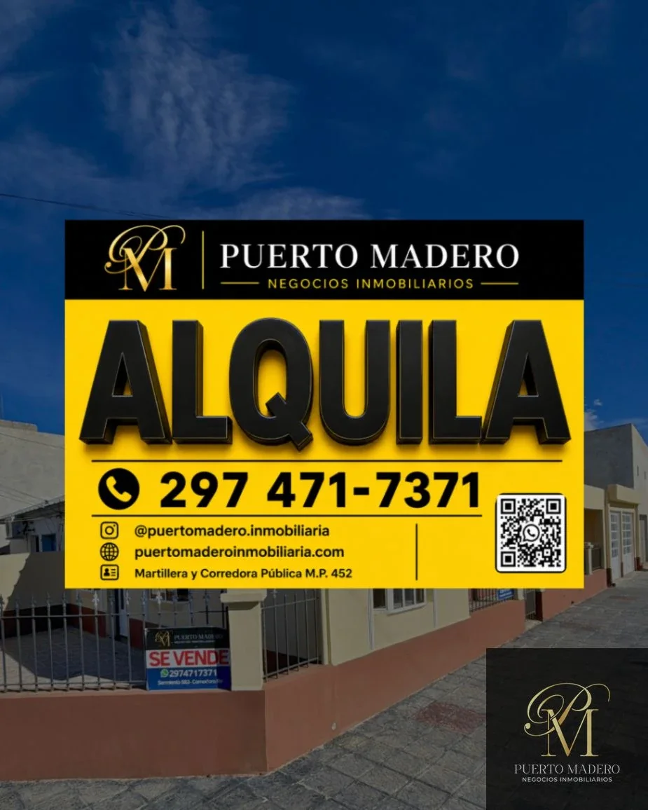 Casa en alquiler c/ cochera en Comodoro Rivadavia - Imagen 1