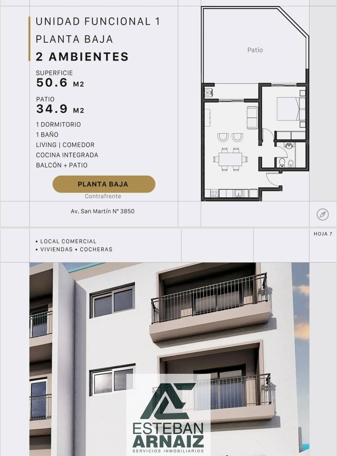 Departamento en venta en Saladillo - Imagen 3
