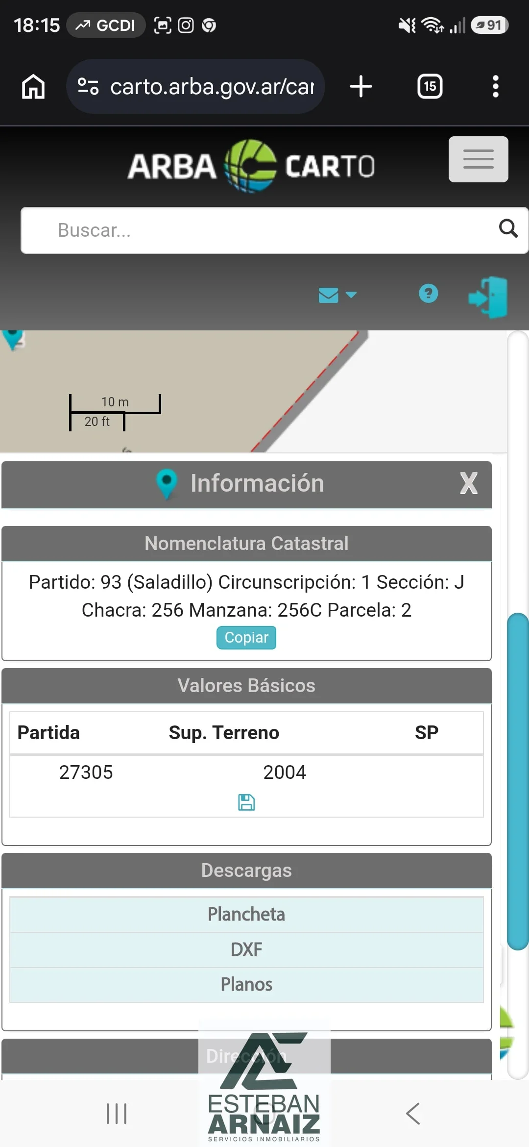 Terreno / Lote en venta de 2004m2 ubicado en Saladillo - Imagen 2