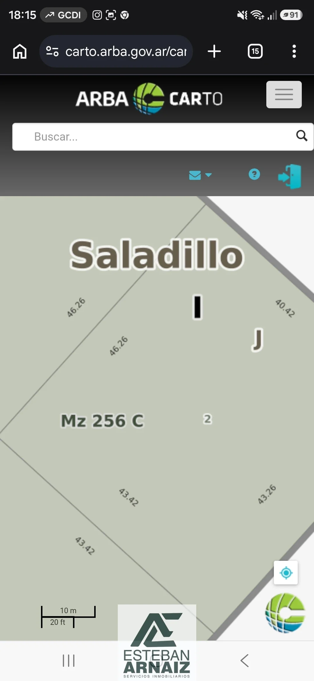 Terreno / Lote en venta de 2004m2 ubicado en Saladillo - Imagen 1