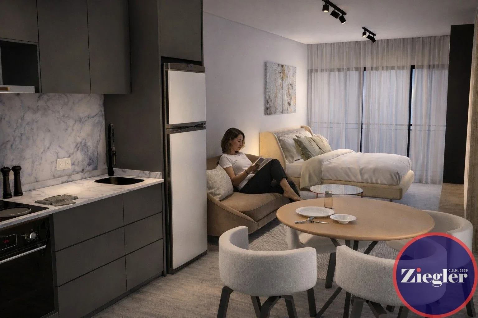 Departamento monoambiente en venta c/ cochera en San Miguel - Imagen 3
