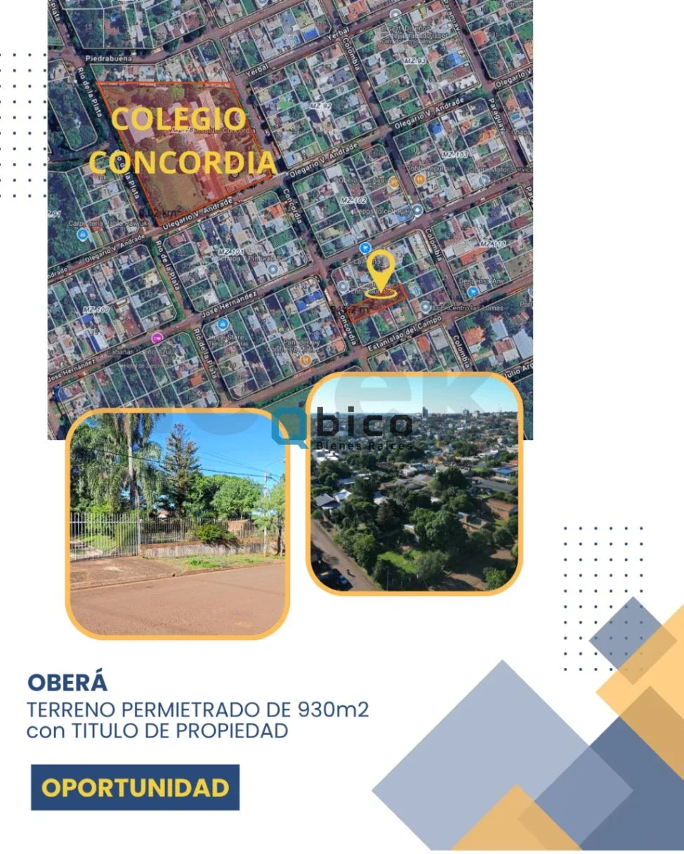 Terreno / Lote en venta de 930m2 ubicado en Oberá - Imagen 2