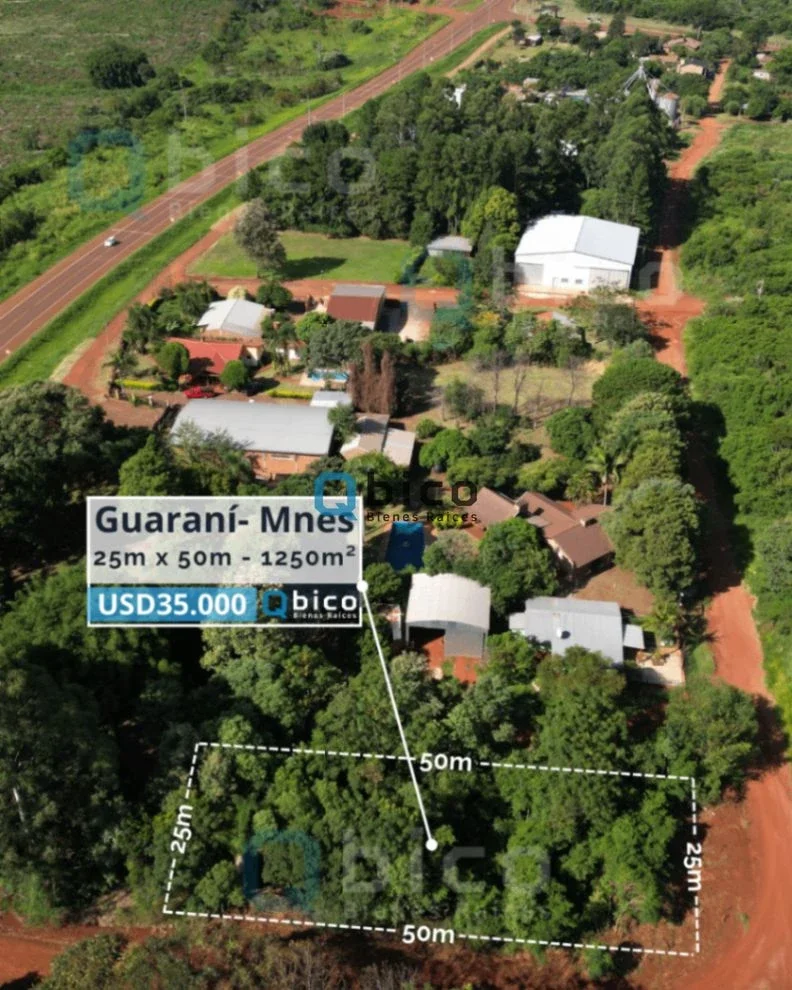 Terreno / Lote en venta de 1250m2 ubicado en Guaraní - Imagen 2