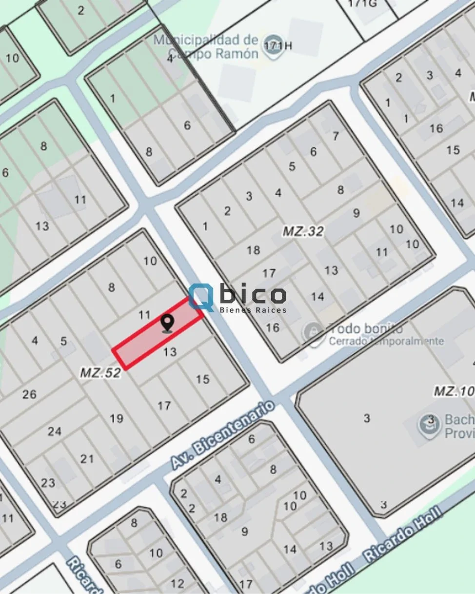 Terreno a 50 metros del asfalto y de la Municipalidad con 600m2 - Imagen 3