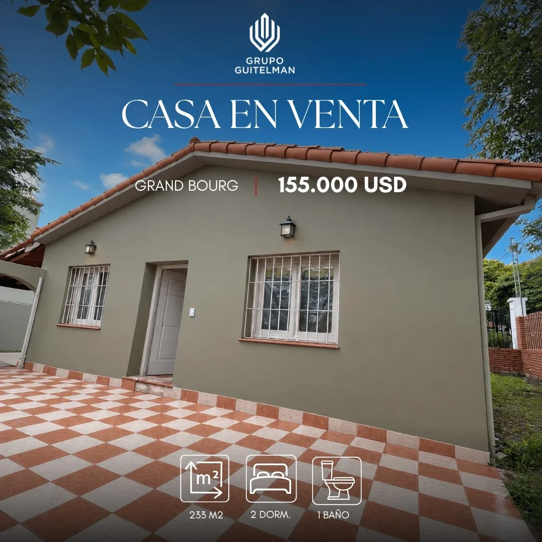 Casa en venta de 2 dormitorios en Grand Bourg, Salta - Imagen 1