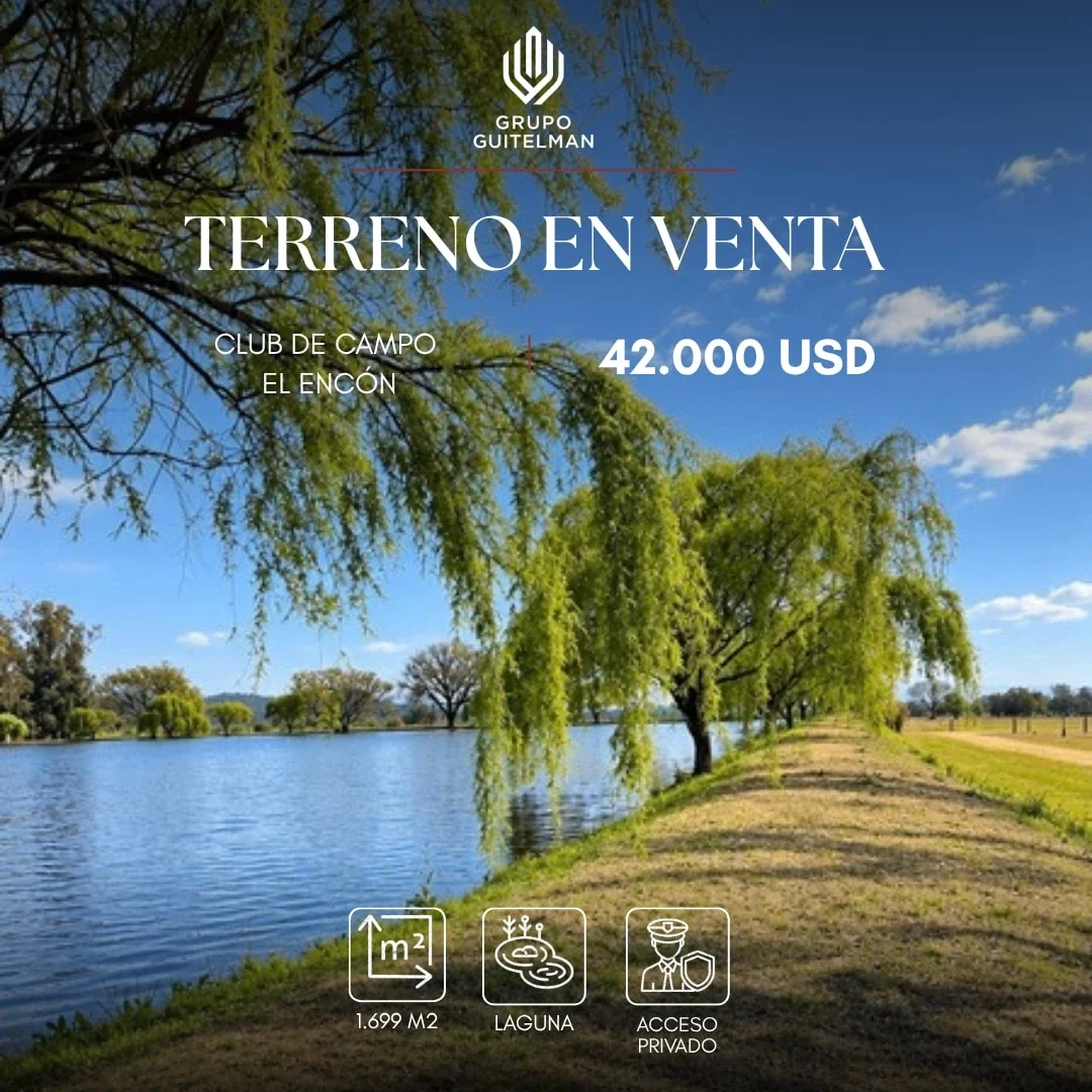 Terreno en venta de 1699m2 en Club de Campo El Encón, Salta - Imagen 1