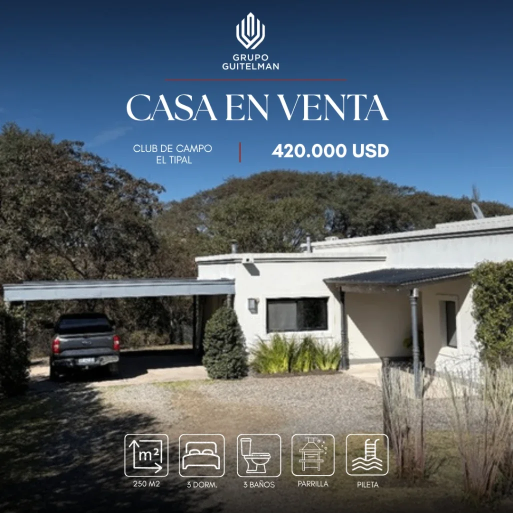 Casa en venta en Club de Campo el Tipal - Imagen 1
