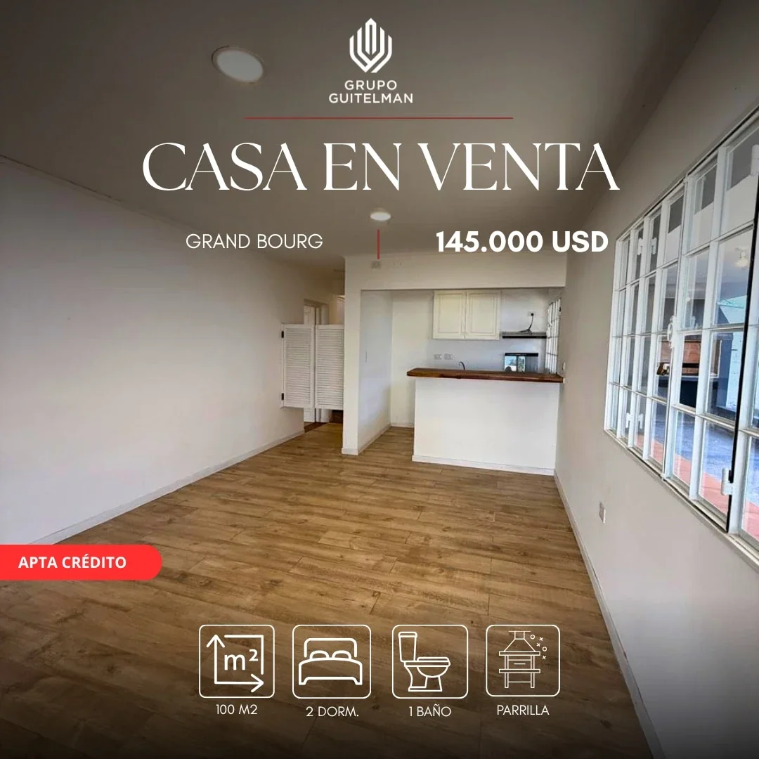 Casa en venta de 2 dormitorios APTA CRÉDITO en Grand Bourg, Salta - Imagen 1