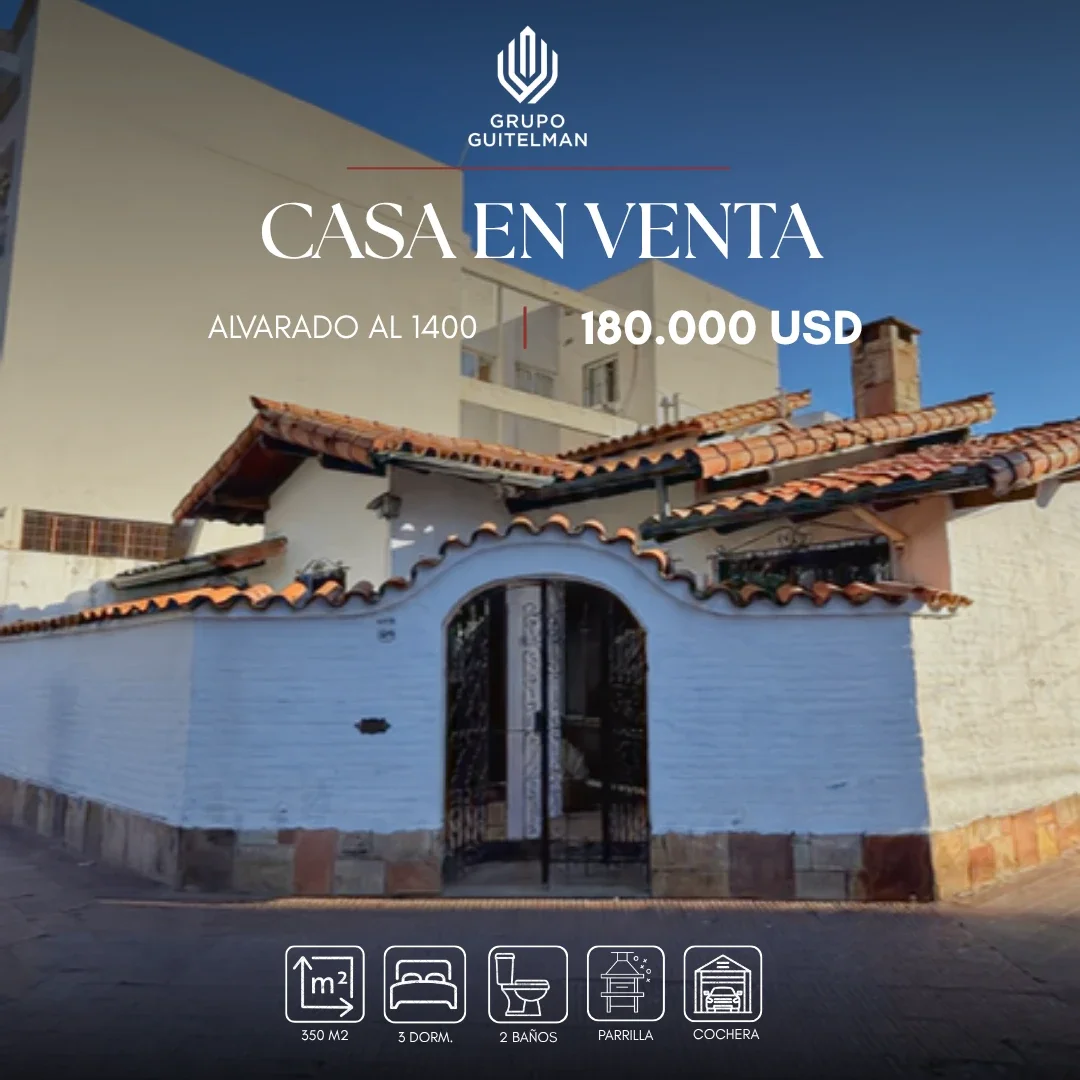 Casa en alquiler de 3 dorm. c/ cochera en el centro de Salta Capital - Imagen 1