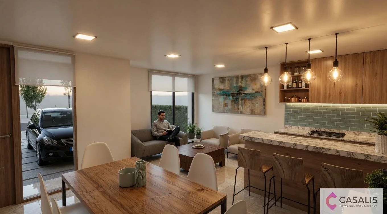 Casa en venta en construcción en barrio privado Luján de Cuyo - Imagen 1