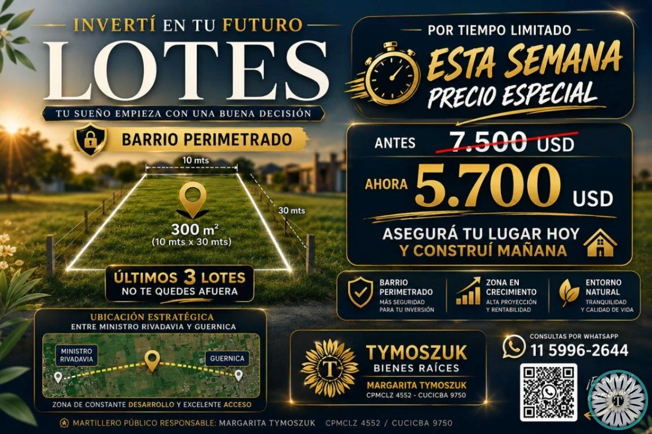 Terreno / Lote en venta de 300m2 ubicado en Guernica - Imagen 1