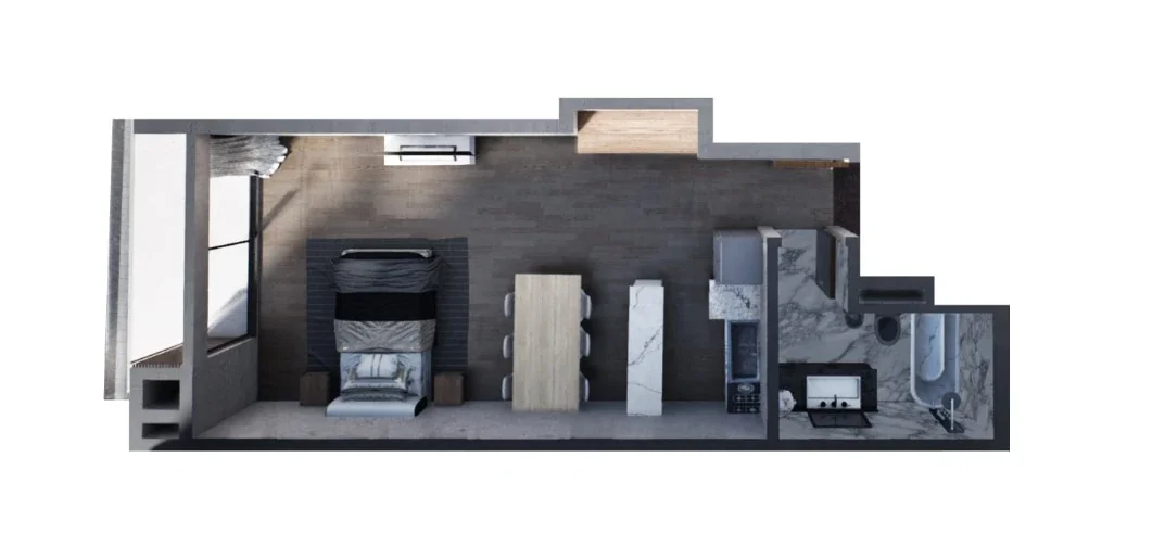 Venta de Monoambiente en construcción en Nuñez - Imagen 3