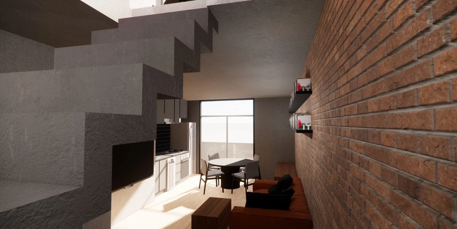 Venta departamento de 3 ambientes con terraza en Palermo - Imagen 2
