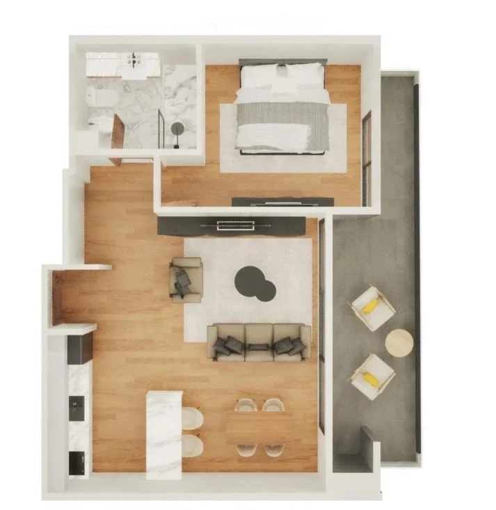 Venta departamento de 2 ambientes en construccion en Nuñez - Imagen 5