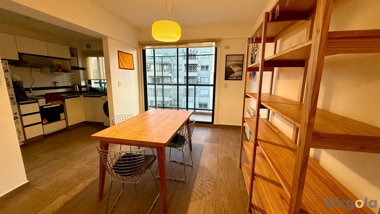 Alquiler departamento 2 ambientes amoblado en Colegiales balcón - Imagen 4