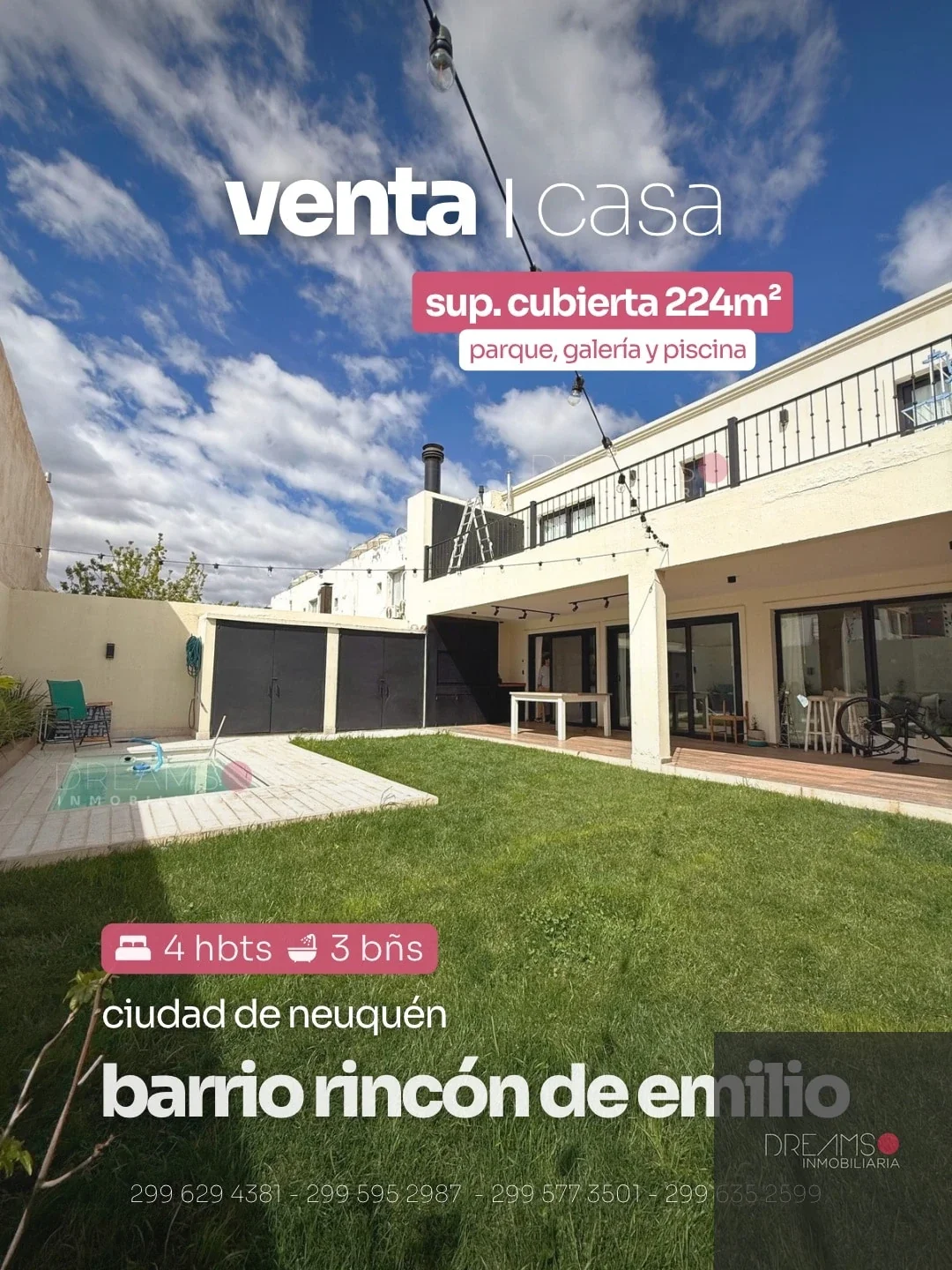 Casa en venta c/ cochera en Rincón De Emilio - Imagen 1
