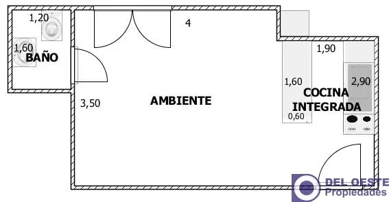 Departamento en alquiler en Recoleta - Imagen 2