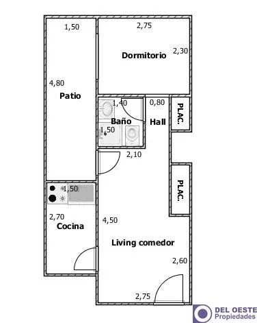 Departamento en alquiler en Caballito - Imagen 4
