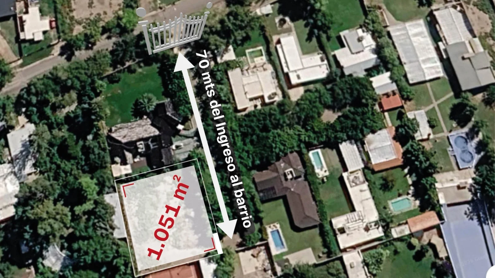 Terreno / Lote en venta de 1051m2 ubicado en El Sauce - Imagen 3