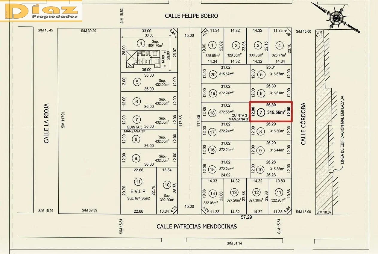Terreno / Lote en venta de 315m2 ubicado en Belén de Escobar - Imagen 1