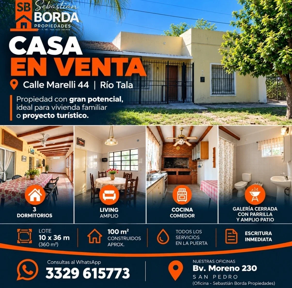 Casa en venta en Río Tala - Imagen 1
