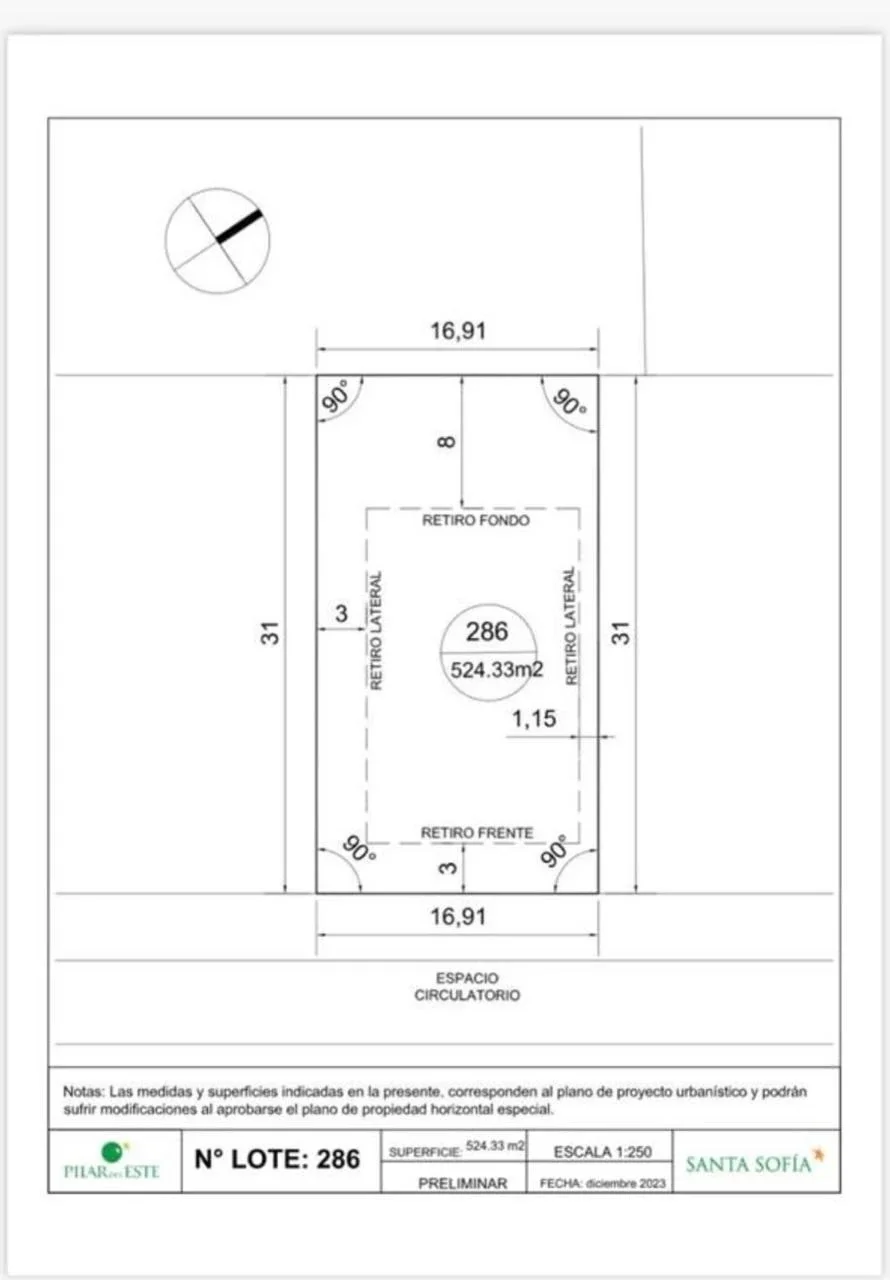 Terreno / Lote en venta de 524m2 ubicado en Zelaya - Imagen 3