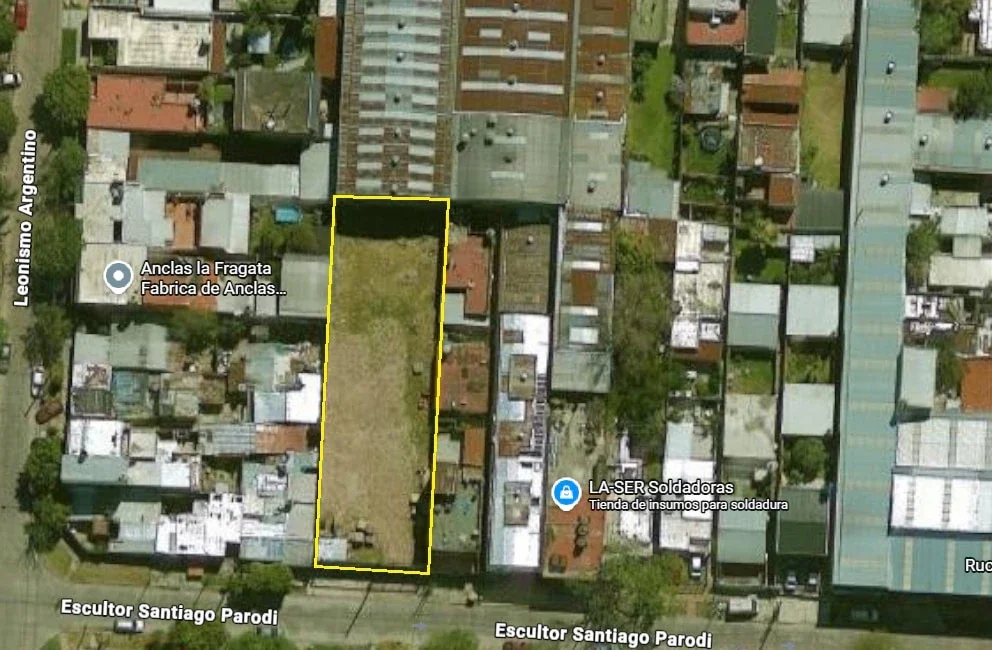 Terreno 800m² (medidas 16*50) Zonif. Industrial 2 - Imagen 2
