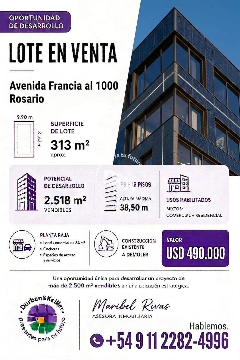 Terreno / Lote en venta de 313m2 ubicado en Nuestra señora de Lourdes - Imagen 1