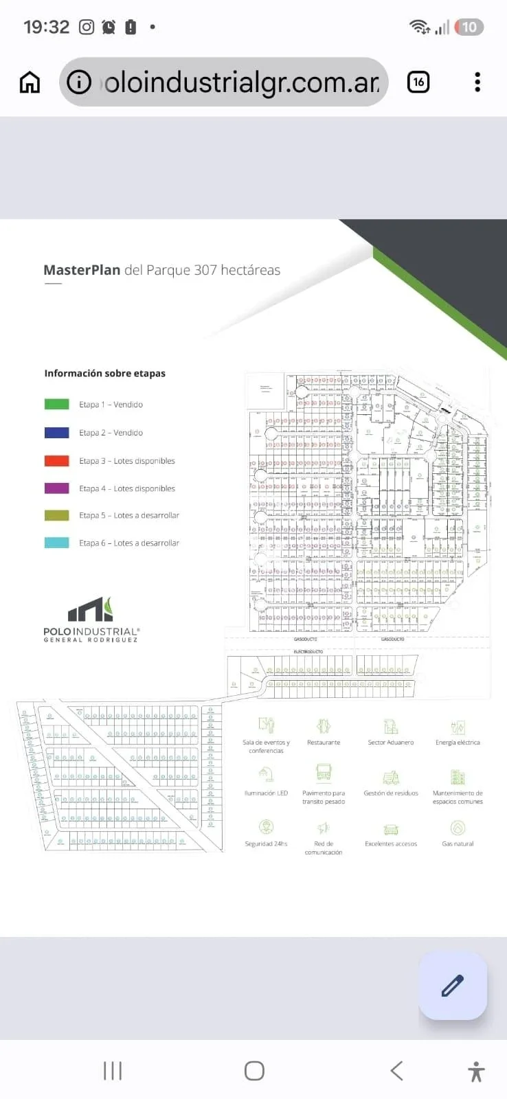 Lote en venta en Polo Industrial de General Rodríguez - Imagen 3