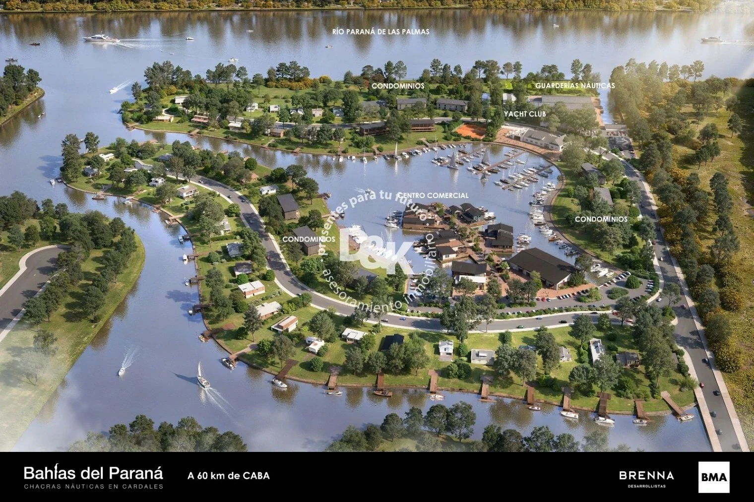 Terreno en venta de 2030m2 en Bahias del Parana - Imagen 5