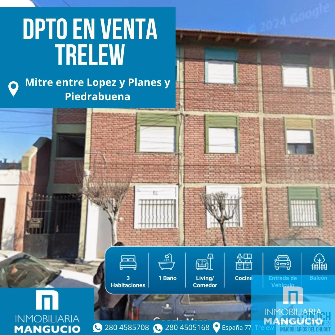Departamento en venta en Trelew - Imagen 1
